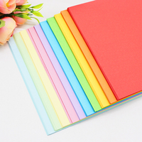 Papier de Construction de couleurs assorties, 50/100 feuilles, format A4, artisanal