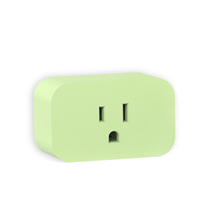 Enchufe Inteligente WiFi 230V 16A de Plástico con Botón de Encendido, Diseño Minimalista, 1 Salida para Control por Aplicación, Interruptor de Pared IP20 - Product Image 2