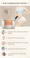Nouvelle machine de massage corporel 360° pour le remodelage, le drainage lymphatique, le contouring et la relaxation musculaire, appareil de beauté