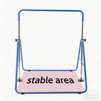 Barre horizontale pliable réglable en hauteur en fer pour l'intérieur, équipement d'entraînement portable pour la gymnastique des enfants