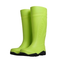 Bottes de pluie Vaultex Fashion légères, antidérapantes, imperméables en PVC, pour jardiniers, camping, sécurité