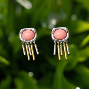Boucles d'oreilles pendantes tendance E350-E200-0445T - Product Image 3