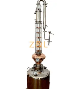 100L 200L 300L whiskey distiller distillation system vacuum distillation equipment price