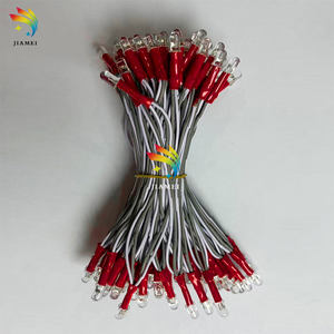 <span class=keywords><strong>Accessoires</strong></span> Spécialisés pour Panneaux de Signalisation Routière : Lentilles Optiques et Guirlandes Lumineuses F5mm Rouge Jaune Bleu Vert Blanc DC 3.7V / 12V - Product Image 2