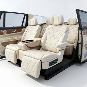 Coprisedili auto in pelle Nappa di lusso su misura, direttamente dalla fabbrica, per Seres <span class=keywords><strong>Aito</strong></span> M9 - Product Image 2