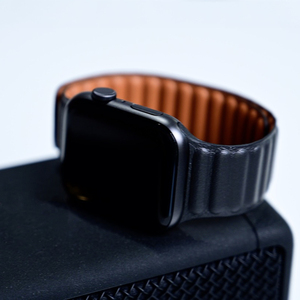 Cierre magnético Flexible ajustable de la <span class=keywords><strong>correa</strong></span> de muñeca de <span class=keywords><strong>cuero</strong></span> de enlace <span class=keywords><strong>Apple</strong></span> <span class=keywords><strong>Watch</strong></span> banda iWatch Serie 6 5 <span class=keywords><strong>SE</strong></span> - Product Image 5