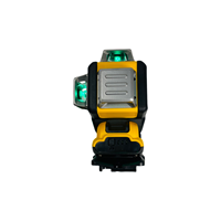 Niveau laser vert auto-nivelant 360 degrés, ligne horizontale et verticale, outil rechargeable 12V avec couverture sur 3 côtés