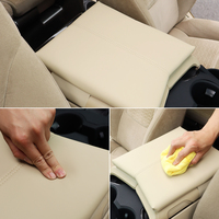 Couverture de console centrale de luxe Yifeng pour Toyota Land Cruiser 300 LC300 2022-2026, en cuir PU, imperméable, anti-rayures, facile à nettoyer