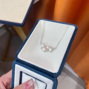 Pendentif en argent pur S925 avec émail, pendentif M Bean & Dopamine, collier polyvalent, accessoires de couleur chocolat pour femmes - Product Image 3