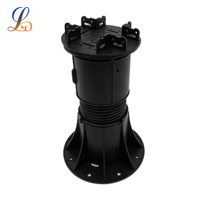 Pied de support réglable en plastique pour dalles de terrasse |   Support de sol universel, imperméable, anti-corrosion, écologique pour l'extérieur