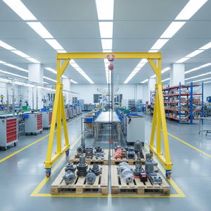 Kran Gantry <span class=keywords><strong>Mobile</strong></span> Bermotor Tanpa Rel, Ringan dan Kecil, Kapasitas 5 Ton, Tinggi Angkat 6m, Tersedia untuk Dijual dengan Harga Terjangkau - Product Image 3