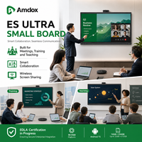 Amdox ES Ultra Android 15 Interactive Flat Panel RK3588 Smart Board with Collaboration Software Interactive Whiteboard
