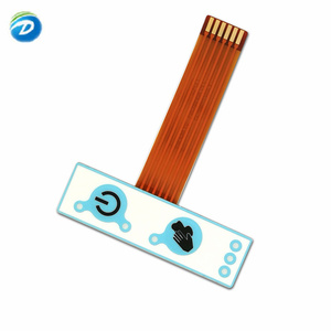 Deson OEM phẳng kỹ thuật số màng áp lực chuyển đổi với LED trở lại ánh sáng màng chuyển đổi bàn phím bảng điều chỉnh - Product Image 3