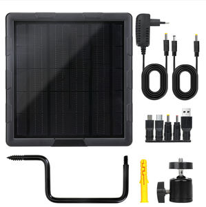 Keepteen 5w tragbares Glas Solar Power Panel für Jagd Trail Kamera im Freien mit Backup-Batterie Bank Controller USB-C Dc3511 - Product Image 6