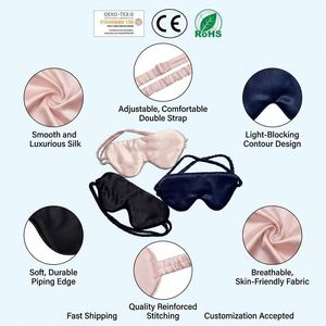 Juego de Fundas de Almohada 100% Seda de Morera Natural Pura con Caja Personalizada y Antifaz para Dormir - Product Image 2