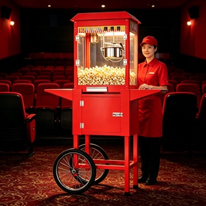 Machine à Popcorn Industrielle <span class=keywords><strong>en</strong></span> Acier Inoxydable 304, Appareil à Caramel pour Boulangerie - Product Image 1