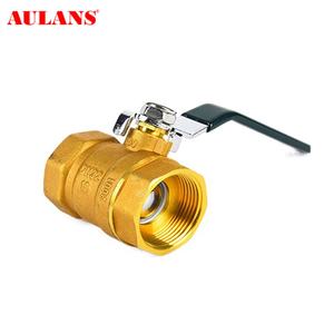 AULANS Venta al por mayor Válvula de bola de latón de 1/2 pulgada con rosca hembra NPT 100 PSI <span class=keywords><strong>WSP</strong></span>/600 WOG Manual OEM para agua - Product Image 4
