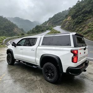 Cubierta Rígida de Aleación de Aluminio para Camioneta <span class=keywords><strong>Chevrolet</strong></span> Sierra 2500 6.8FT 2019+ |   Caja de Almacenamiento con Cierre a Presión, Instalación sin Taladro - Product Image 3