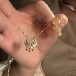 Vendita calda di tendenza Vintage oro rosa collane di perle per donne e bambini gioielli di moda di lusso-commercio all'ingrosso - Product Image 1