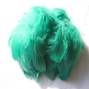Atrapasueños hecho a mano, plumas de ganso de 6-12cm, diseño de moda artesanal, decoración de ropa, venta al por mayor - Product Image 4