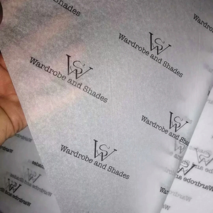 Tùy Chỉnh In Vàng Logo Mô Hộp Giấy Bột Giấy Trinh Nữ Phong Cách Không Tráng Cuộn Cho Quần Áo Quần Gói Và Quà Tặng Bao Bì - Product Image 4