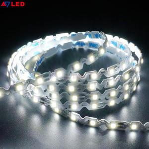 SMD2835 Flexible 72 LED Zig Zag LED DC12V Tira de luz flexible Blanca IP20/IP65 Clasificado con 3 años de garantía CE/ROHS Listed - Product Image 4