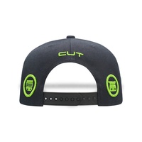 Casquettes Snapback Unisexe Certifiées BSCI avec Broderie 3D Personnalisée, Design Sportif et Logo Personnalisé pour l'Extérieur, le Hip-Hop et les Fêtes