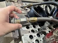Adaptateur de raccordement rapide au propane ALITAIR 1/4" NPT, kit de raccordement à débit complet, 1 filetage femelle et 1 filetage mâle, raccord de tuyau de gaz