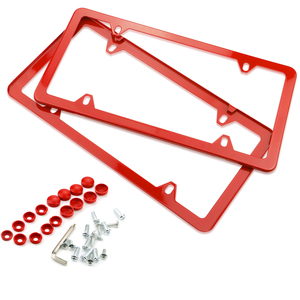 Bộ 2 Khung Biển Số Inox Có Ốc Vít-4 Lỗ - Product Image 3