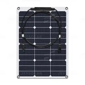 사용자 정의 크기 유연한 태양 전지 키트 12V100W 120W 150W 200W ETFE 태양 광 발전 소형 시스템을위한 유연한 태양 전지 패널
