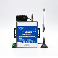 Interrupteur relais GSM intelligent RTU5023, GSM 4G, alarme d'environnement, température, humidité, perte de courant
