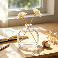 Diffuseur de parfum d'ambiance de luxe personnalisé en rotin épais avec huile essentielle