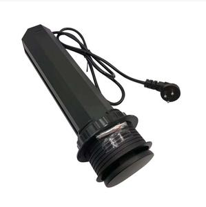 Enchufe hexagonal oculto de escritorio extraíble con un solo toque, 3 tomas de corriente <span class=keywords><strong>israel</strong></span>íes, 2 puertos USB de carga, 10A, NFC, para cocina u oficina - Product Image 2
