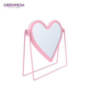 Thiết kế sáng tạo hình trái tim màu sắc tùy chỉnh vật liệu kim loại Tabletop Gương trang điểm cho phòng ngủ cloakroom - Product Image 5