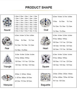 Batu permata longgar <span class=keywords><strong>Cz</strong></span> bentuk potongan Oval 5A kualitas tinggi 2x3mm-13x18mm putih/hitam/merah muda/<span class=keywords><strong>Garnet</strong></span> grosir zirkonia kubik sintetis - Product Image 6