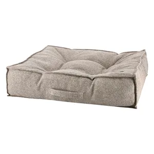 thick pet mattress beds sofa fabric pet cushion beds large size dog mattress cushion with embroidery circle