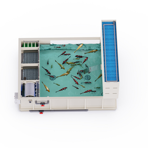 Aquarium à infrarouge lointain Maison à bactéries Aquarium Nanobactéries Maison Koi Étang avec brosse et chambre à éponge - Product Image 5