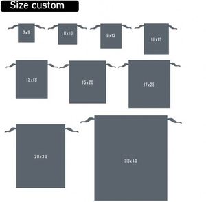 Lot de sacs de rangement en soie simulée, sacs de rangement en satin pour fer à friser, housses anti-poussière pour cosmétiques, fabricants en stock - Product Image 6