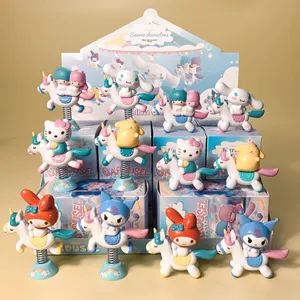 Figuras Decorativas <span class=keywords><strong>de</strong></span> Resina para la Serie Fiesta del Té, Kuromi, My <span class=keywords><strong>Melody</strong></span>, Cinnamoroll, Caja Sorpresa, Modelo Inspirado en Frozen - Product Image 2