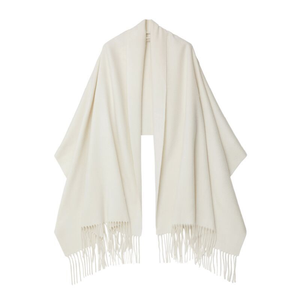 Syal rajut besar klasik, syal hangat kasmir 70*180cm musim gugur musim dingin, selendang rajut besar, pengaturan musiman motif riak air - Product Image 1