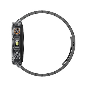 AK87 Steel Strap <b>Smart</b> Watch for Men 2025 1.7" Big Screen Fitness Tracker with BT Call Flashlight IP68 Outdoor Sports Watch - Product Image 5