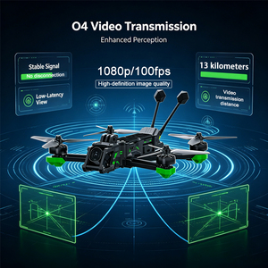 ชุดประกอบเฟรมสำหรับ V2 F5D ชิ้นส่วนพลังงาน BLITZ MINI F7 FC E55 ESC 2207 1750KV 6S PROP TBS NANO 868 915 FPV - Product Image 6