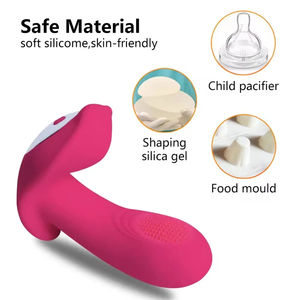 Dames Draagbare Draadloze Vibrerende Dildo Slipje Usb Voeding Lady Panty Vibrator - Product Image 4