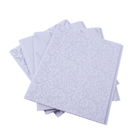 Plafond en PVC Techo 250*8mm pour plafond suspendu, lambris en PVC, plafond en plastique, faux plafond en PVC, panneau de plafond en PVC