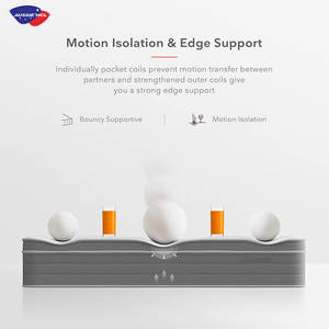 <span class=keywords><strong>Premium</strong></span> Sleep king Queen Protecteur de matelas imperméable pleine grandeur Housse de protection couverte Gel Mousse à mémoire Matelas à ressorts ensachés - Product Image 5