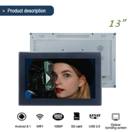 Système embarqué industriel Portworld 13,3 pouces RK3576 Octa Core Android 14 AIOT Écran tactile Affichage numérique 4 Go de RAM