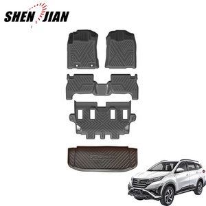 Hilux revo piso mat plástico de auto barato esteras para piso otros exterior Accesorios para <span class=keywords><strong>Pajero</strong></span> conjunto completo de - Product Image 3