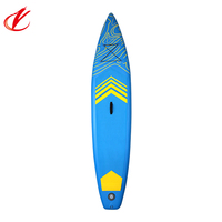 Planche de paddle gonflable debout/planche de surf gonflable remo avec accessoires durables de SUP et sac de transport