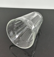 Usine en gros arabe populaire 165 ml tasse à thé tasses d'eau potable en verre pour la verrerie de gobelet en osier