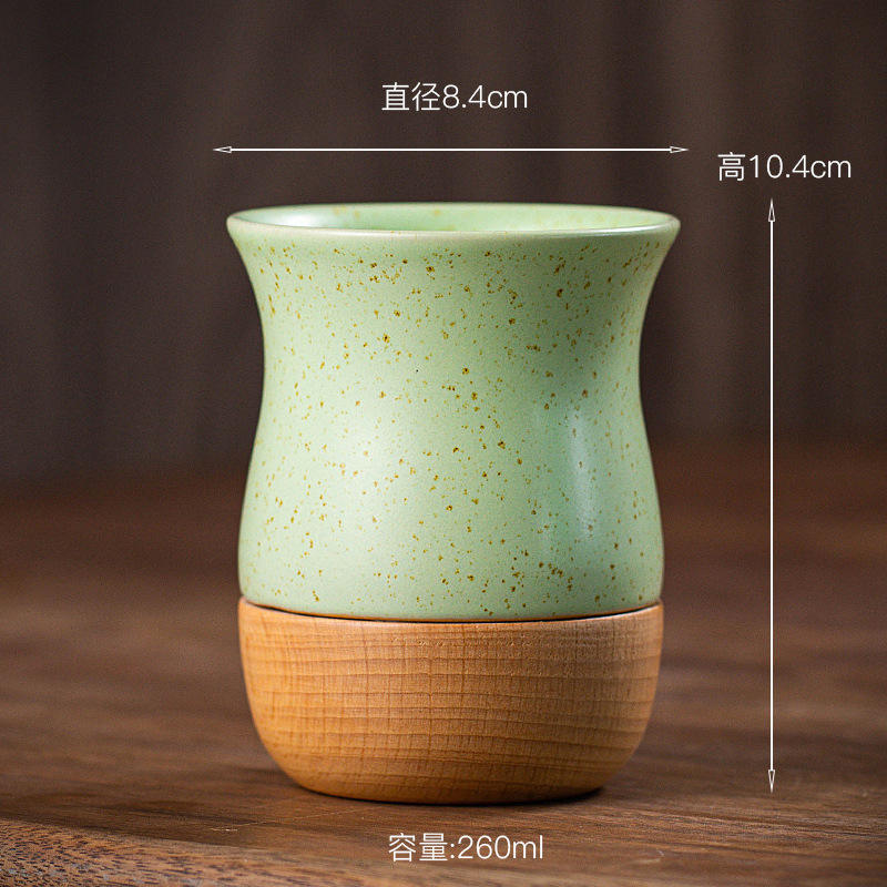 Coupe de langue en bois (vert pomme)